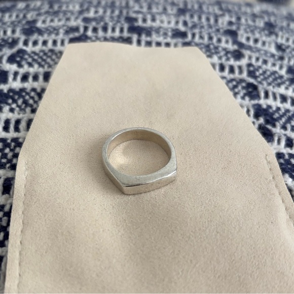 Vintage Chunky Sterling Silver .925 Ring Band - Size 9 - Picture 1 of 6